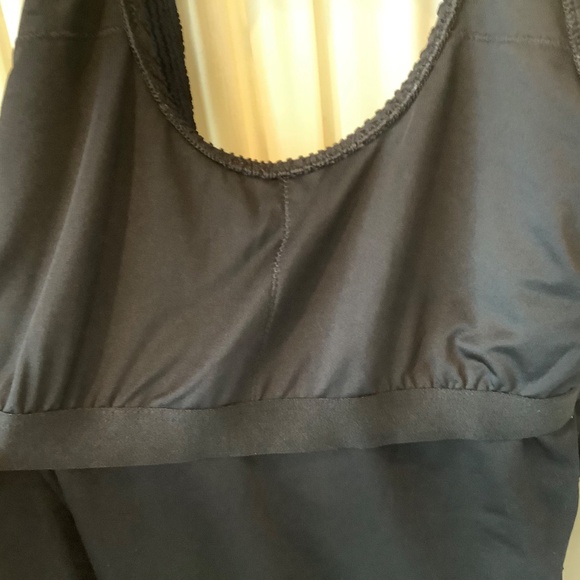 Old Navy Black Ribbed Textured One Piece Swimsuit Size Large - Picture 6 of 8